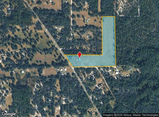 16787 Ne 148Th Terrace Rd, Fort Mc Coy, FL Parcel Map