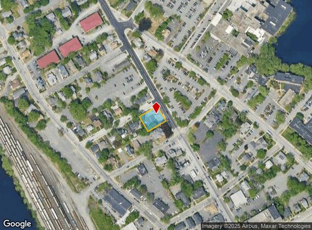  206 Union Ave, Framingham, MA Parcel Map