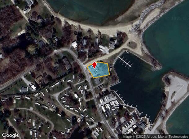  3337 Pointe Aux Barques Rd, Port Austin, MI Parcel Map