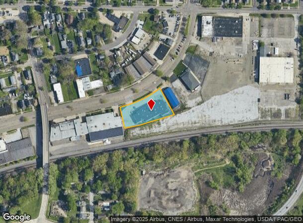  1372 Kenmore Blvd, Akron, OH Parcel Map