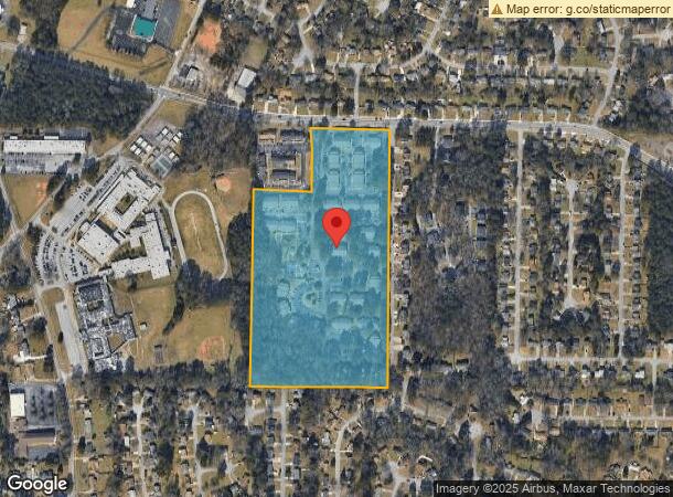  2445 Rex Rd, Ellenwood, GA Parcel Map