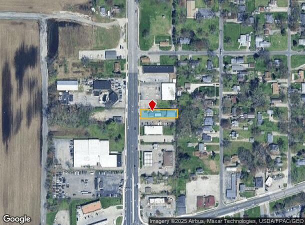  733 S Byrne Rd, Toledo, OH Parcel Map