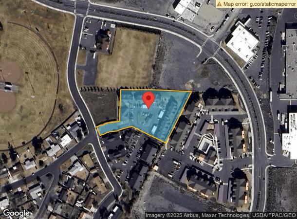  825 N Evelyn Dr, Moses Lake, WA Parcel Map