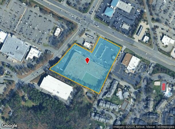  9515 W Broad St, Henrico, VA Parcel Map