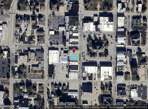  18 W Si Sq, Macomb, IL Parcel Map