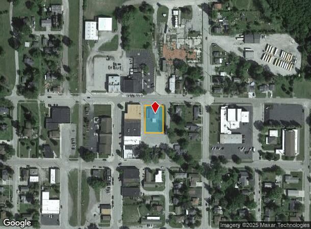 112 E 2Nd St, Pinconning, MI Parcel Map