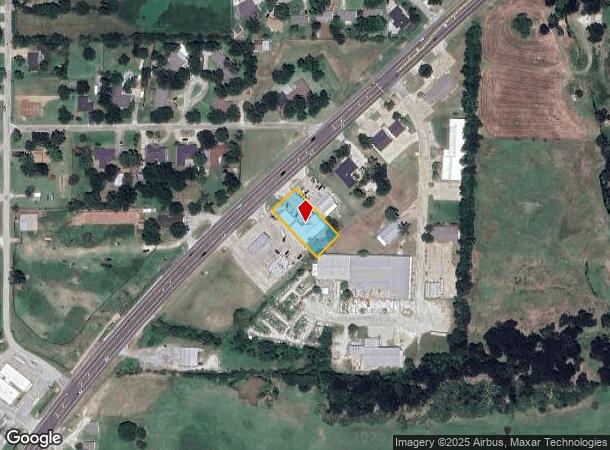  1137 S Highway 377, Pilot Point, TX Parcel Map