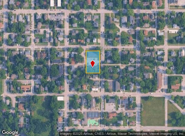  352 College Ave, Valparaiso, IN Parcel Map