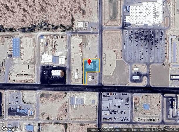 1107 N Sycamore St, Fort Stockton, TX Parcel Map