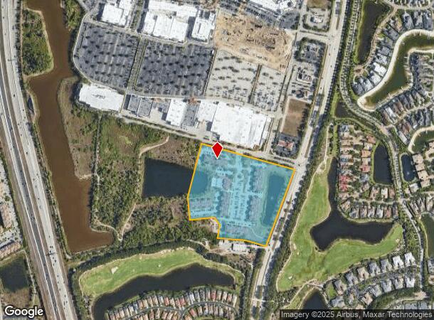  17095 College Club Loop, Fort Myers, FL Parcel Map