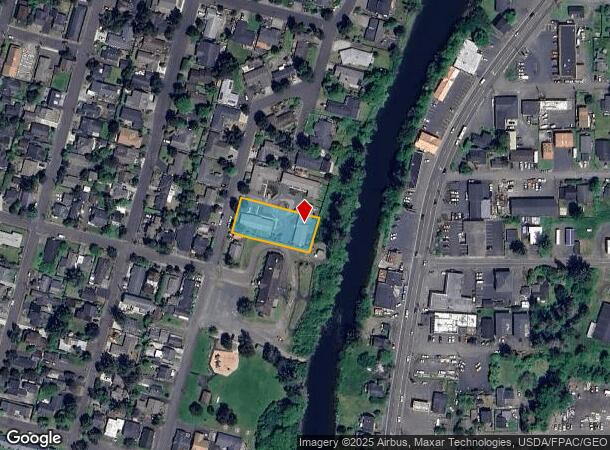 1715 S Franklin St, Seaside, OR Parcel Map