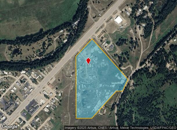 7435 Us Highway 2 E, Columbia Falls, MT Parcel Map