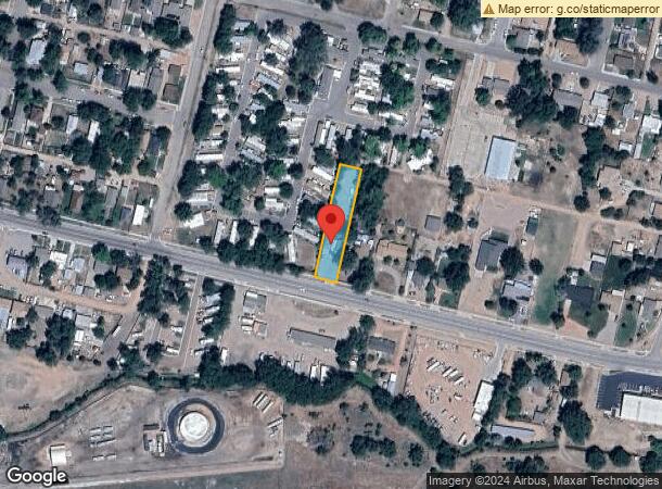  727 E Main St, Florence, CO Parcel Map