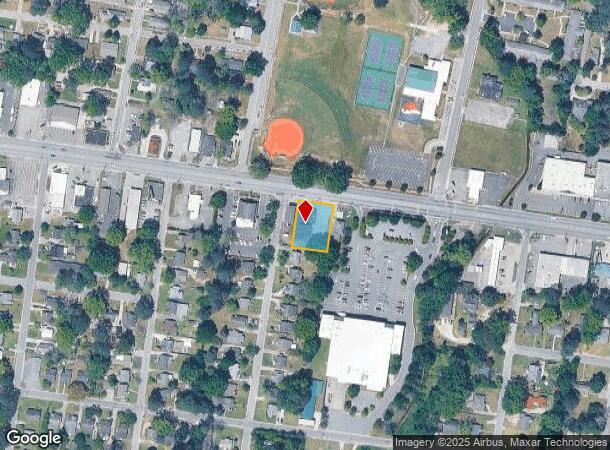  1318 W Vernon Ave, Kinston, NC Parcel Map