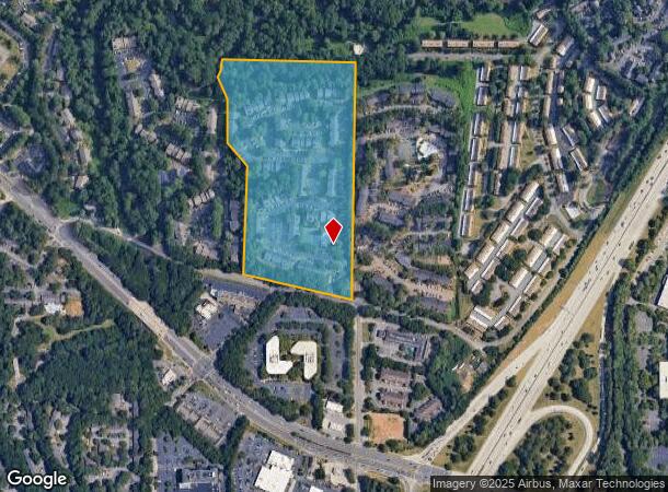  600 Old Holcomb Bridge Rd, Roswell, GA Parcel Map