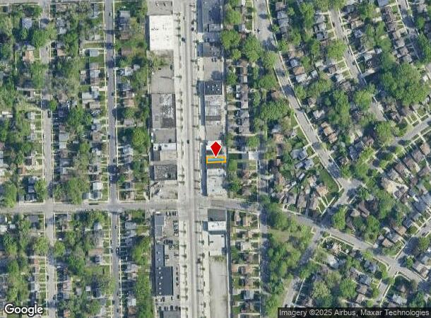  20100 Livernois Ave, Detroit, MI Parcel Map