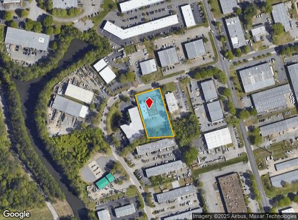 829 Professional Pl W, Chesapeake, VA Parcel Map