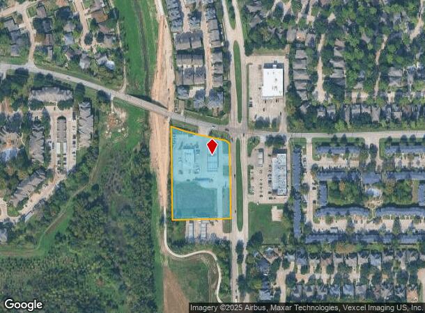 7677 Gessner Rd, Houston, TX Parcel Map