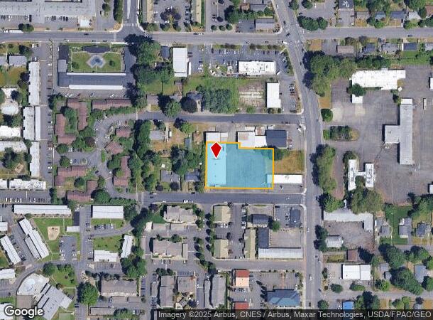  204 T St Sw, Tumwater, WA Parcel Map