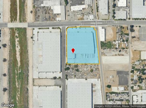  865 S Washington Ave, San Bernardino, CA Parcel Map