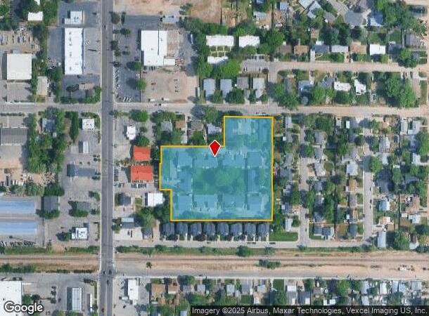  158 W Colby Ln, Boise, ID Parcel Map