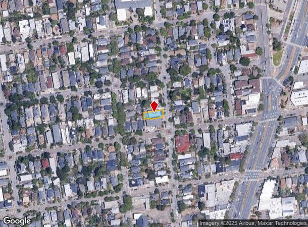 3138 Ellis St, Berkeley, CA Parcel Map