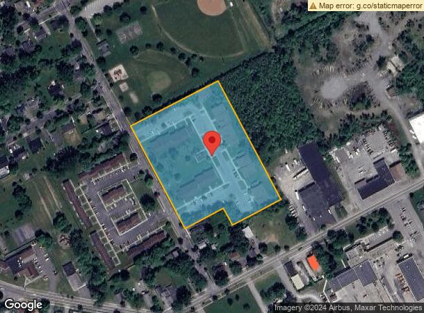  275 Jefferson Ave, Canandaigua, NY Parcel Map