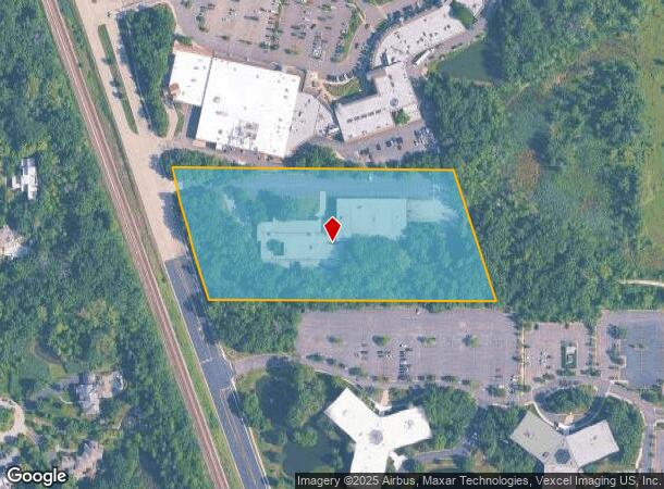 2401 Waukegan Rd, Bannockburn, IL Parcel Map