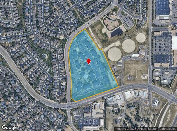  22959 E Smoky Hill Rd, Aurora, CO Parcel Map