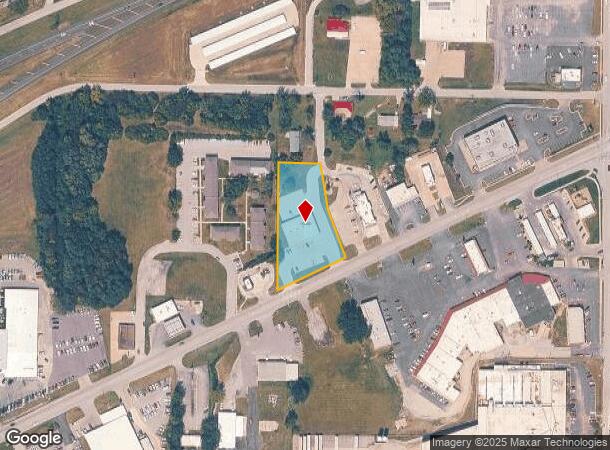 1750 W Jesse James Rd, Excelsior Springs, MO Parcel Map