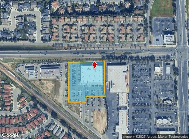 6783 N Milburn Ave, Fresno, CA Parcel Map