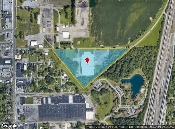  200 E Chapman Rd, Lima, OH Parcel Map