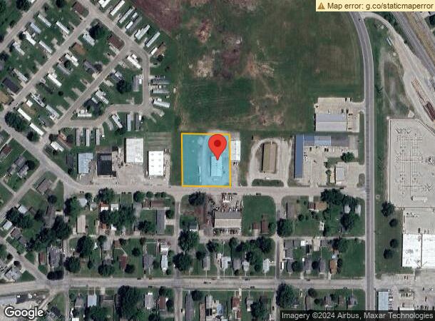  1724 Tremont St, Lincoln, IL Parcel Map