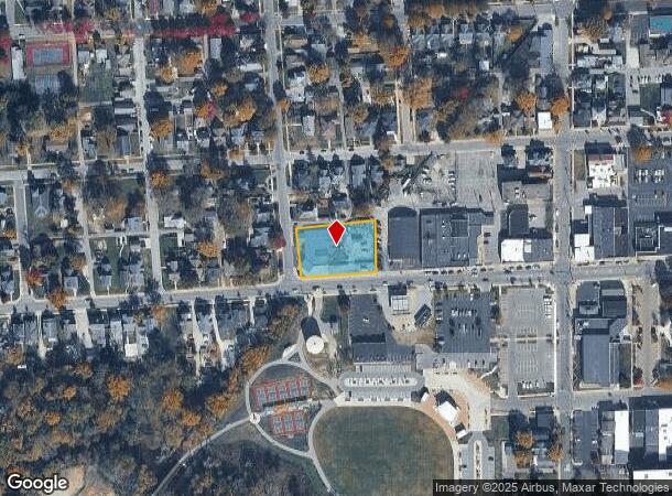 298 W Jefferson St, Franklin, IN Parcel Map