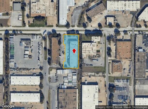  3016 Avenue E E, Arlington, TX Parcel Map