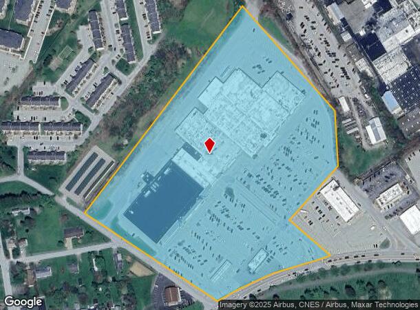  1590 Oakland Ave, Indiana, PA Parcel Map