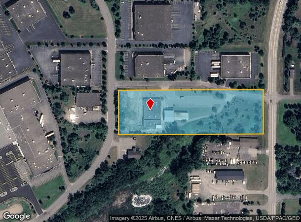 14310 Sunfish Lake Blvd Nw, Anoka, MN Parcel Map