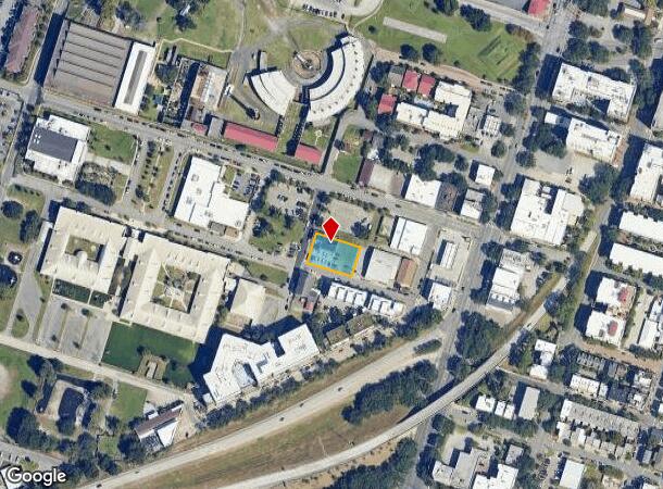  536 Berrien St, Savannah, GA Parcel Map