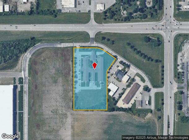 201 E Flaming Rd, Olathe, KS Parcel Map