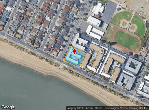  1701 Shoreline Dr, Alameda, CA Parcel Map