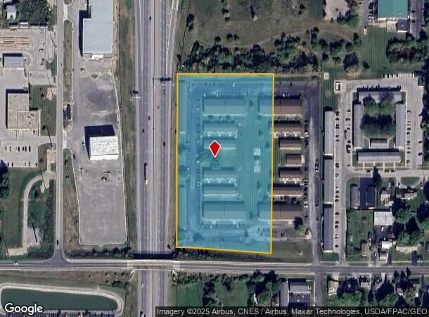  1300 W Sandusky St, Findlay, OH Parcel Map