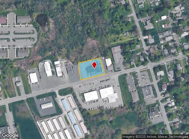 598 W Washington St, Geneva, NY Parcel Map