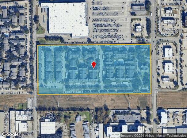  5510 S Rice Ave, Houston, TX Parcel Map