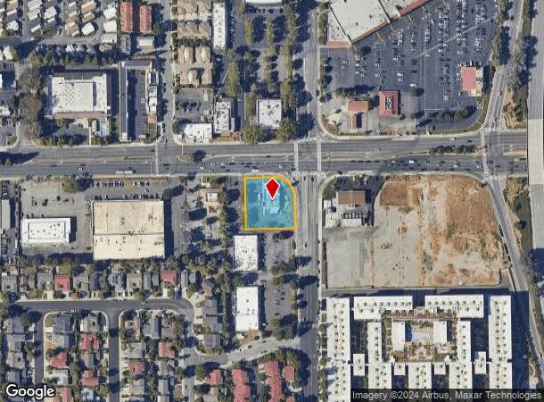  3750 El Camino Real, Santa Clara, CA Parcel Map