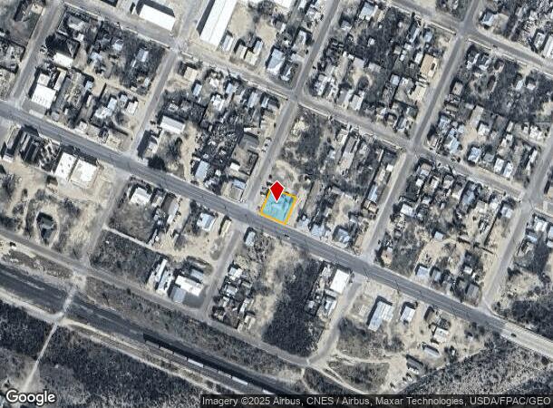204 N 3Rd St, Sanderson, TX Parcel Map