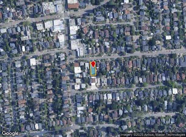 2716 Webster St, Berkeley, CA Parcel Map