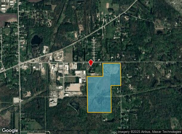  22870 Ireland Rd, South Bend, IN Parcel Map