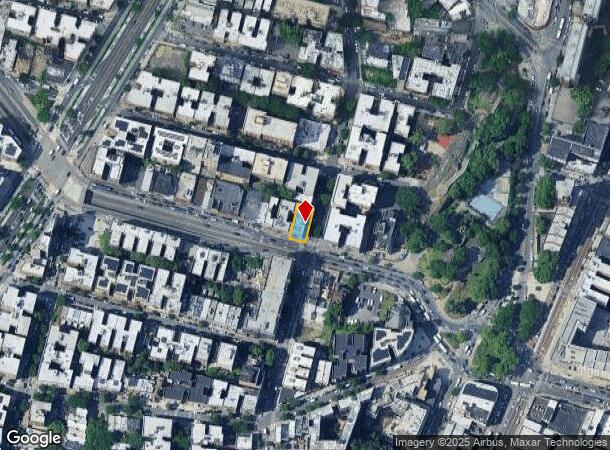  1911 Anthony Ave, Bronx, NY Parcel Map