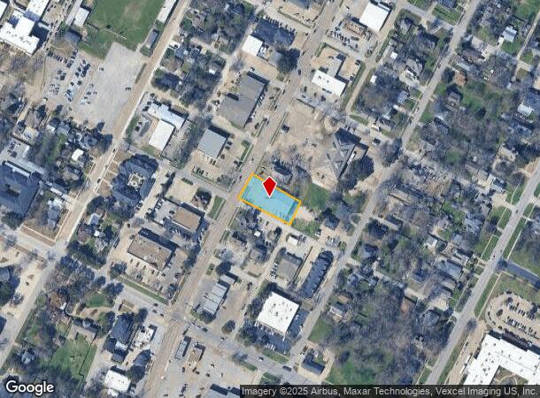  802 Ferris Ave, Waxahachie, TX Parcel Map