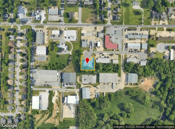 2145 Creekview Vw, Fayetteville, AR Parcel Map